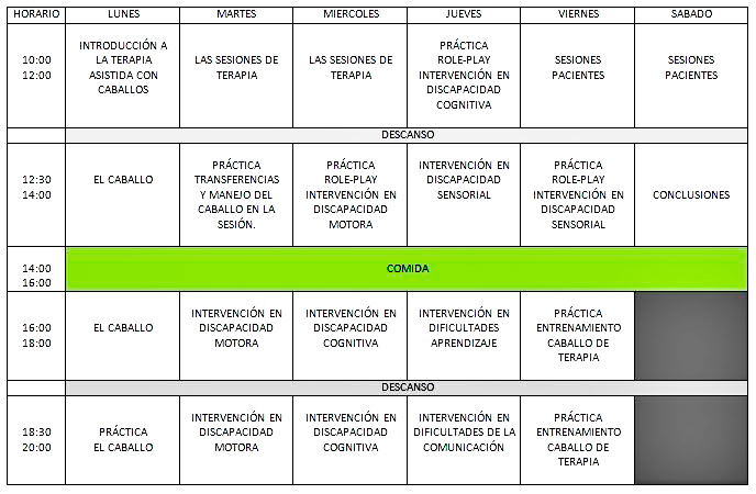 calendario-terapias-escuestres-madrid